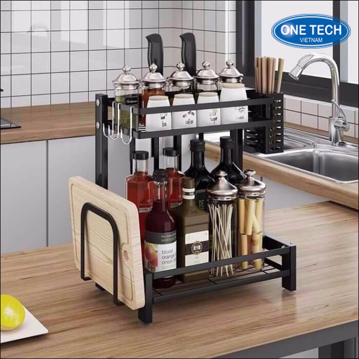 Kệ gia dụng mini trưng bày gia vị