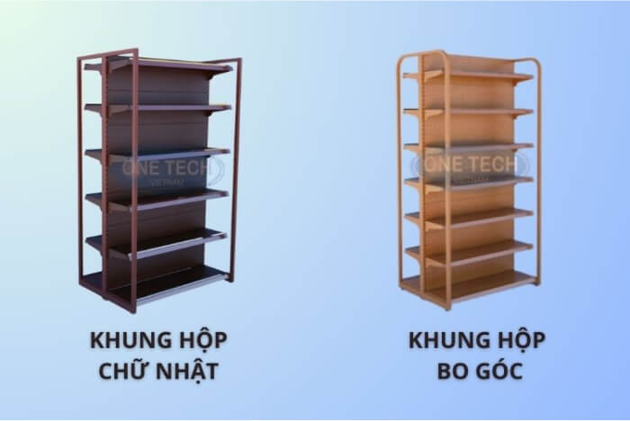 Kệ khunh hộp trưng bày hàng hóa