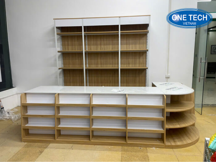 Quầy thu ngân thiết kế theo yêu cầu