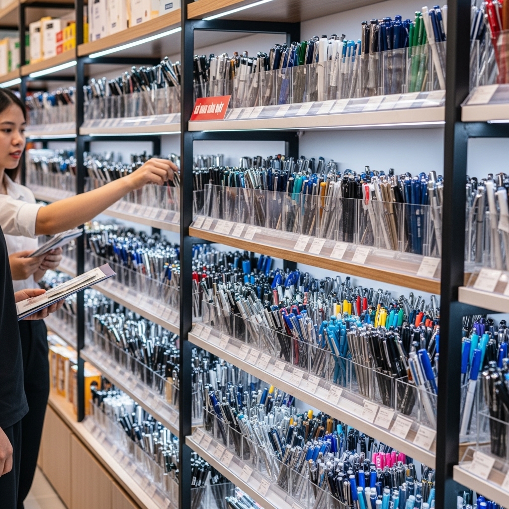 Giới thiệu về Kệ trưng bày bút An Giang và vai trò quan trọng trong kinh doanh Giới thiệu về Kệ trưng bày bút An Giang và vai trò quan trọng trong kinh doanh