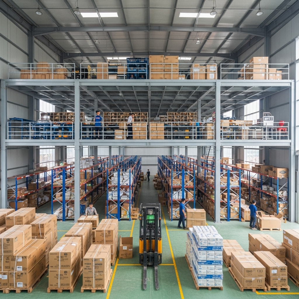 Hướng dẫn lựa chọn và lắp đặt kệ sàn Mezzanine tại An Giang