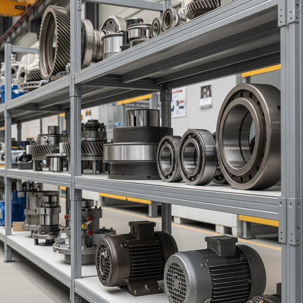 Kệ trưng bày máy móc công nghiệp chịu tải trọng cao Kệ trung tải trưng bày máy công nghiệp chịu lực lớn