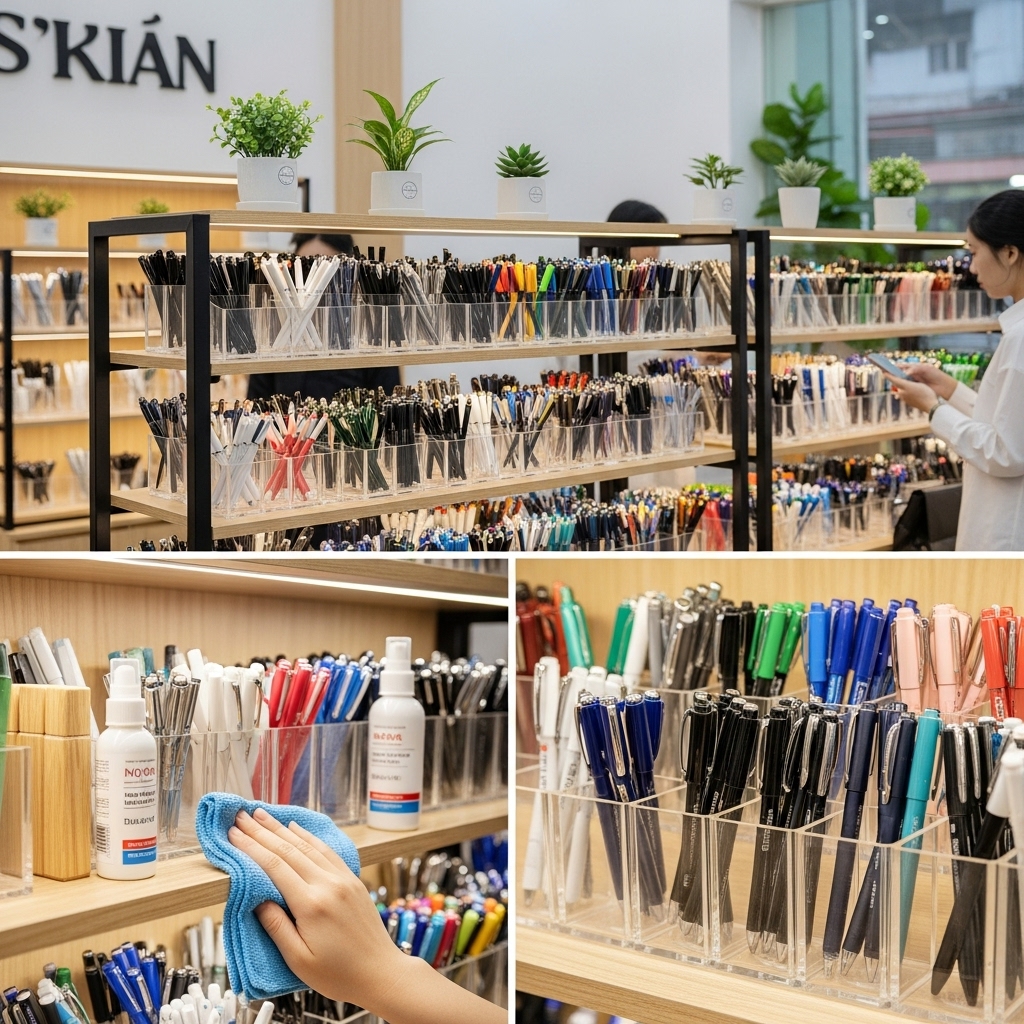 Mẹo bảo quản và trang trí kệ trưng bày bút giúp tăng tuổi thọ và hiệu quả sử dụng Mẹo bảo quản và trang trí kệ trưng bày bút giúp tăng tuổi thọ và hiệu quả sử dụng