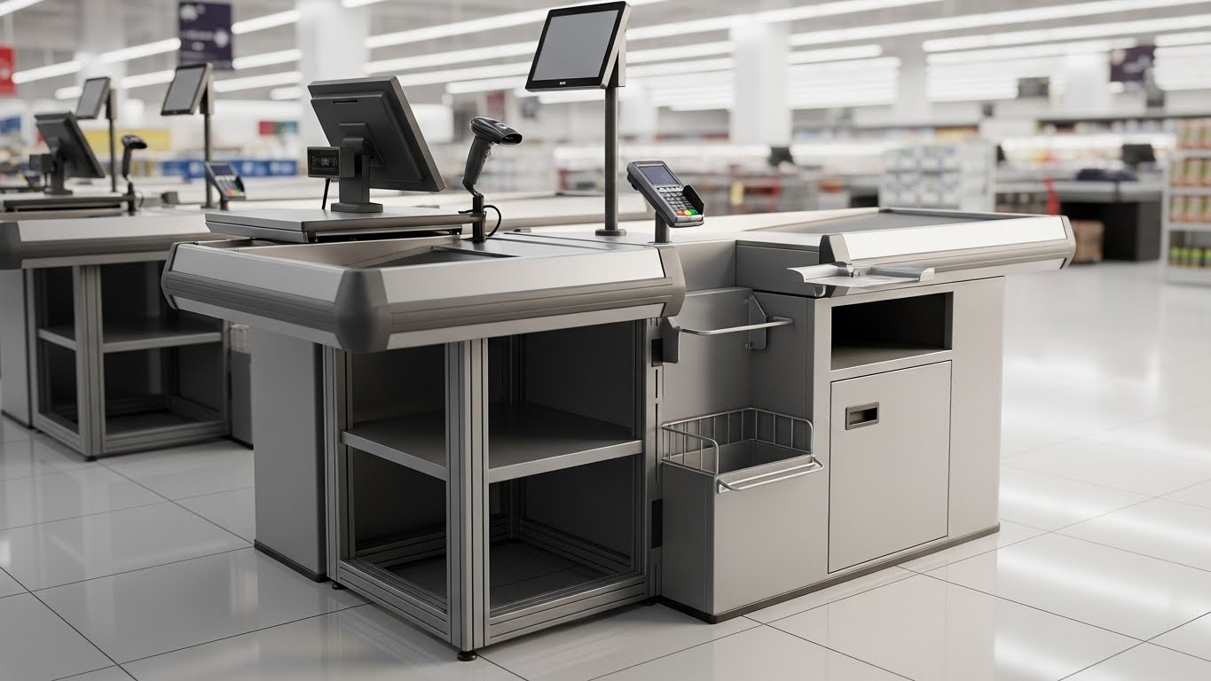 Tổng quan báo giá bàn thu ngân tại An Giang theo kích thước và chất liệu