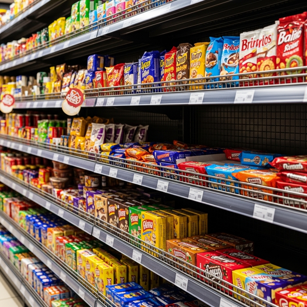 Mẫu kệ lưng lưới thoáng khí giá rẻ cho cửa hàng tạp hóa