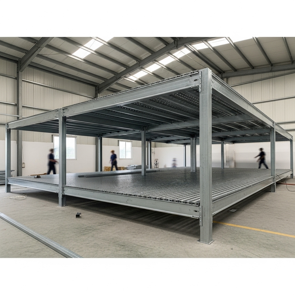 Quy trình thi công và lắp đặt Kệ sàn Mezzanine tại An Giang