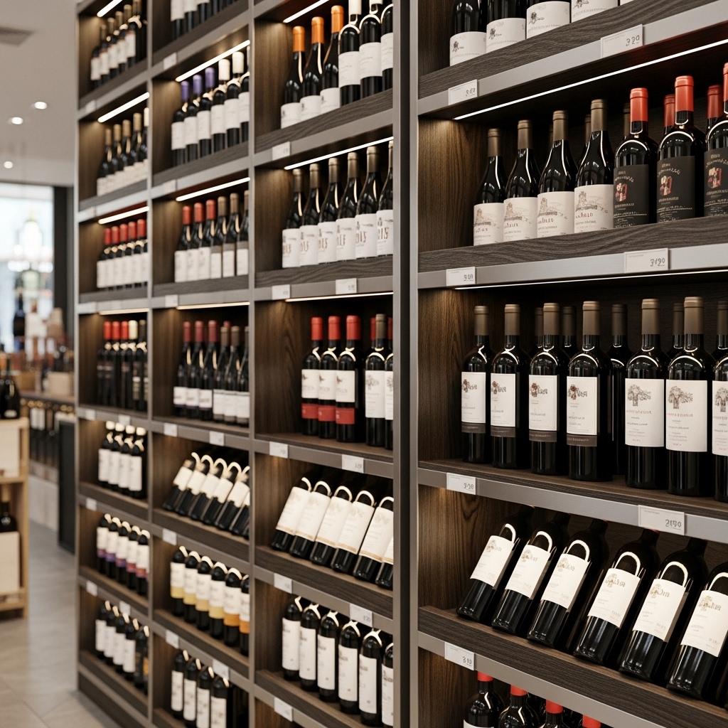 Tổng quan về Kệ trưng bày rượu và vai trò trong kinh doanh Tổng quan về Kệ trưng bày rượu và vai trò trong kinh doanh