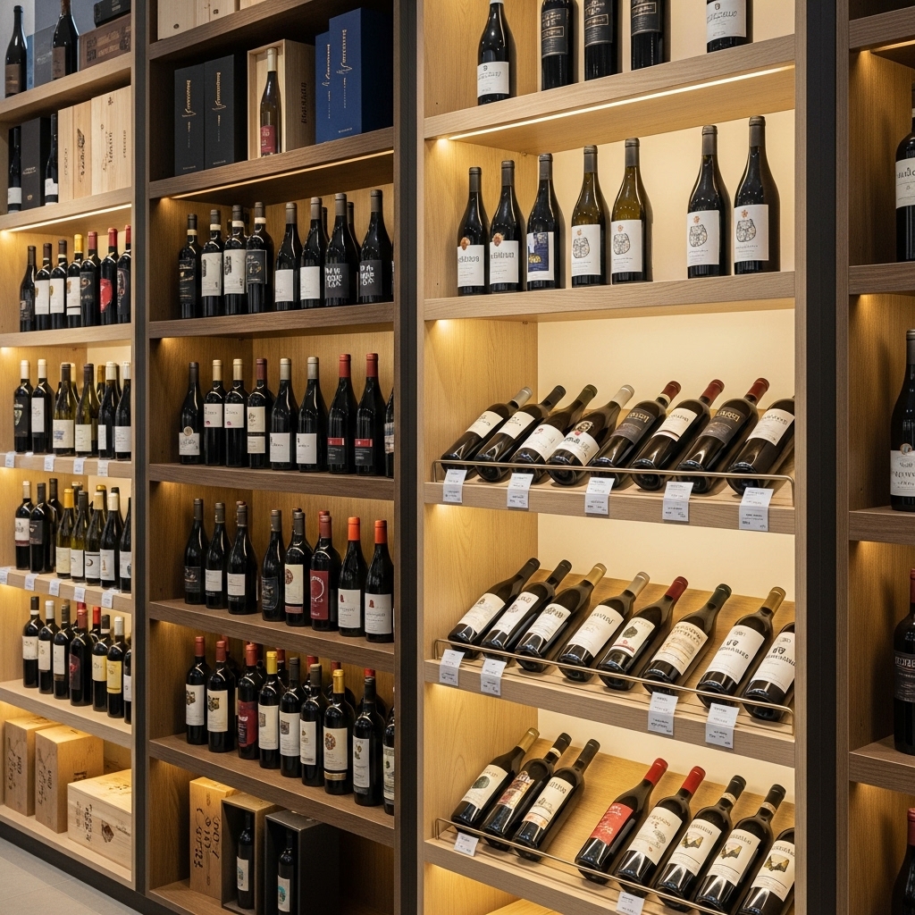 Ý nghĩa phong thủy trong việc chọn và bố trí Kệ trưng bày rượu Ý nghĩa phong thủy trong việc chọn và bố trí Kệ trưng bày rượu