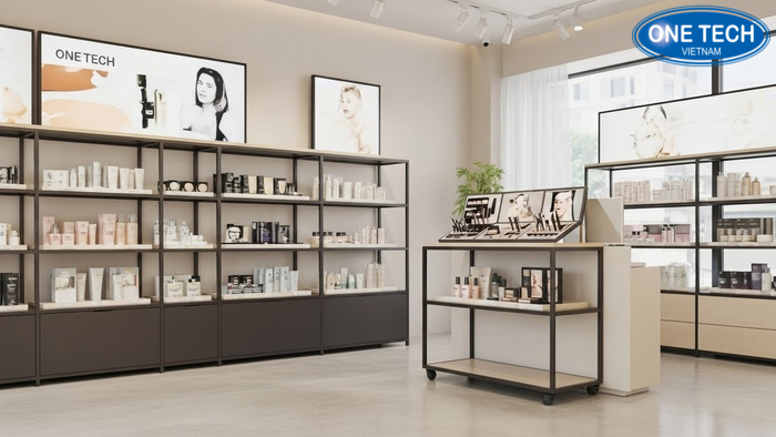 Vi du ke module lap ghep va ke co banh xe linh hoat