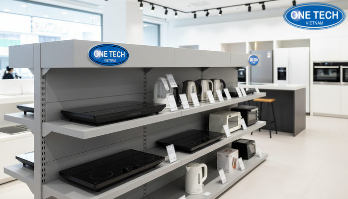 Kệ trưng bày bếp từ nhiều tầng đa chức năng