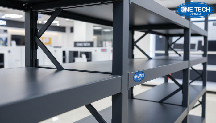 Chi tiết kỹ thuật khung kệ chịu lực và thanh giằng tăng cứng