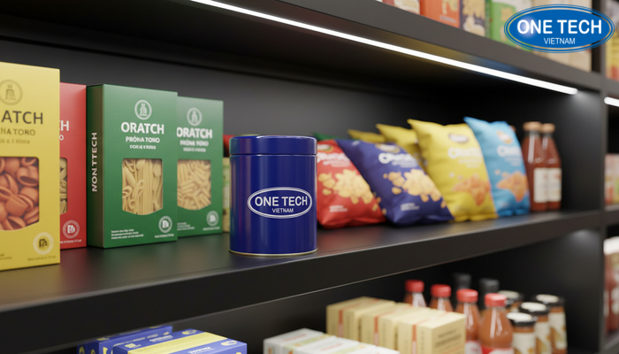 Kệ sắt sơn tĩnh điện cho tạp hóa Bề mặt kệ sắt sơn tĩnh điện trưng bày hàng tạp hóa dễ vệ sinh