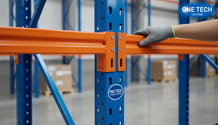 Điều chỉnh tầng kệ selective Cơ chế điều chỉnh độ cao beam theo bước lỗ cột