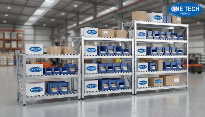 Mẫu kệ con lăn phổ biến Các mẫu kệ con lăn 2 tầng, 3 tầng và đa tầng