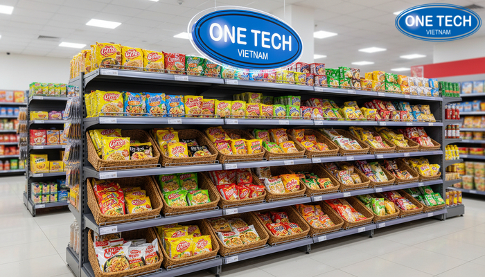 Bảng biển hiệu giúp nhận diện khu mì gói nhanh