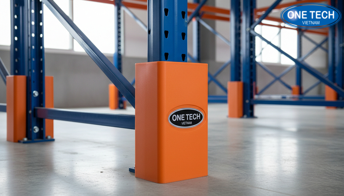 Phụ kiện bảo vệ khung kệ drive in giảm va chạm và tăng tuổi thọ