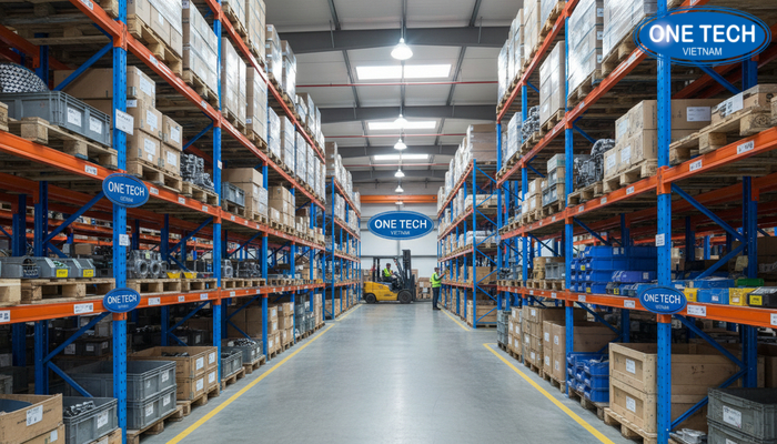 Chọn kệ selective cho kho vật tư Ví dụ chọn kệ selective cho kho vật tư công nghiệp