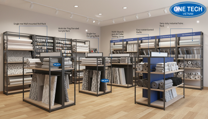 Infographic ưu nhược điểm các mẫu kệ trưng bày vải