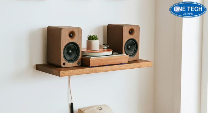 Ke treo tuong trung bay loa tiet kiem dien tich