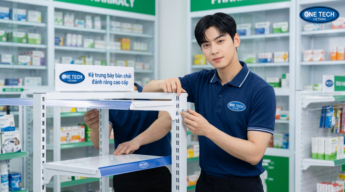 Hướng dẫn lắp đặt kệ trưng bày bàn chải đánh răng Các bước lắp đặt kệ trưng bày bàn chải đánh răng chắc chắn và thẩm mỹ
